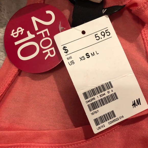 Basic Pink Razor Back Tank Top - Picture 4 of 4